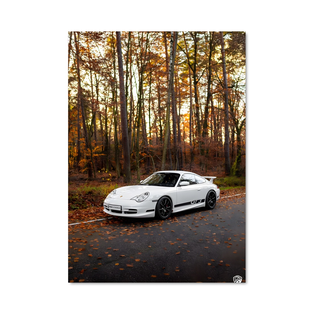 Poster élégant gt – affiche Porsche